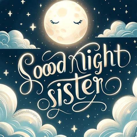 good night sister images|good night message lovely sister.